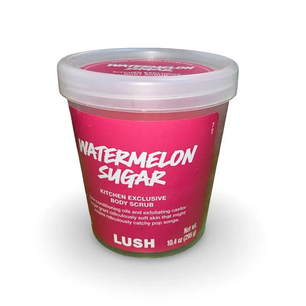 LUSH Watermelon Sugar Body Scrub 10.4 oz Limited Edition Scented Fresh June 2026